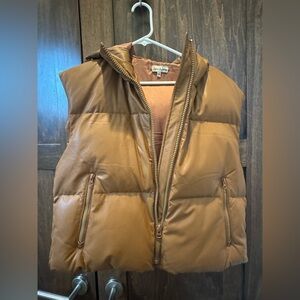Brown Puffer Vest